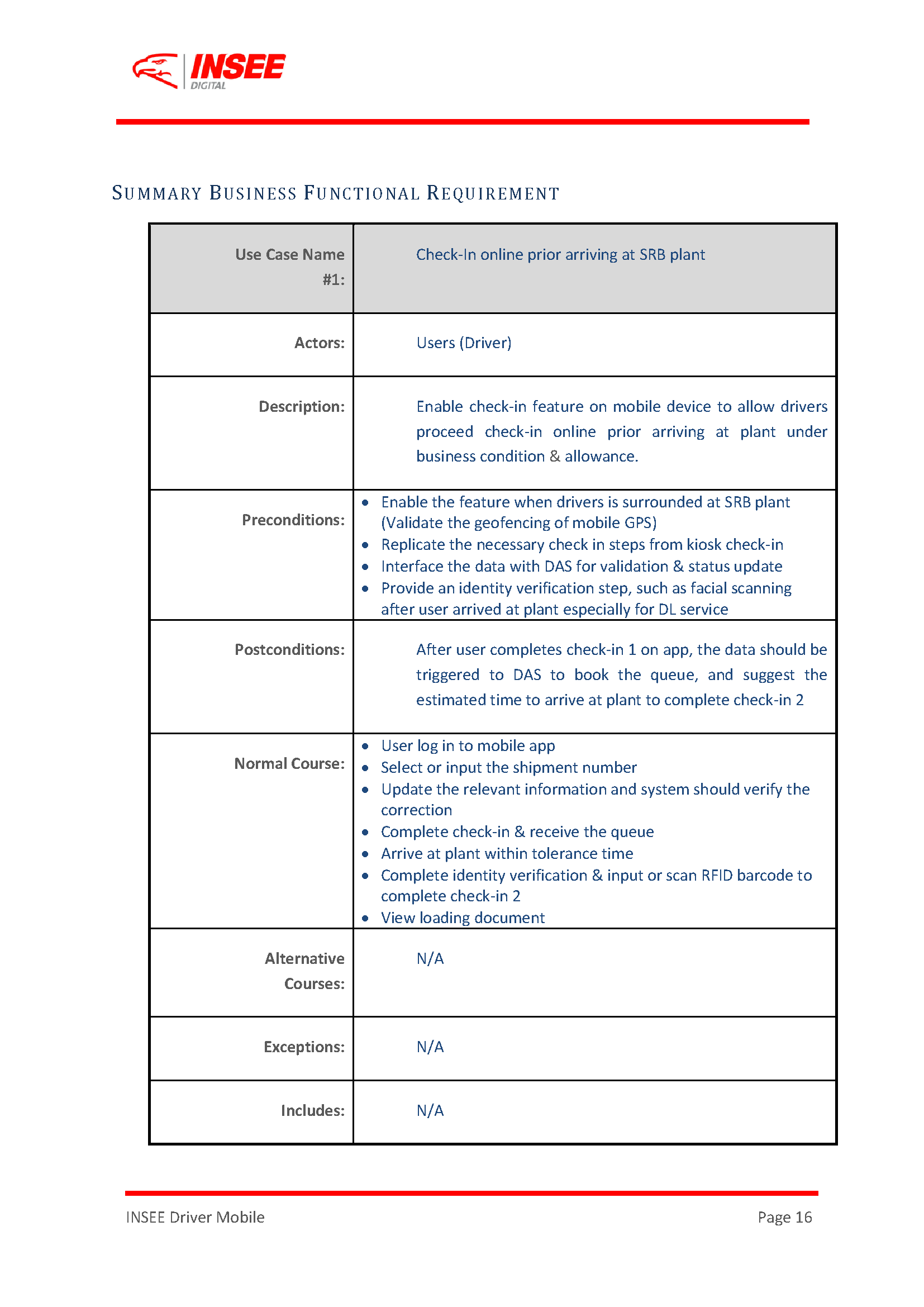 Request For Proposal (RFP) page 16